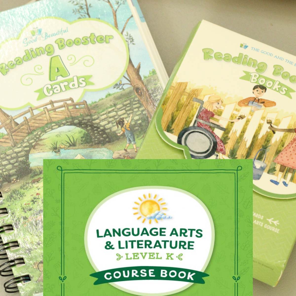 the good and the beautiful language arts level k course set