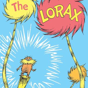 The Lorax by Dr Seuss Book Cover