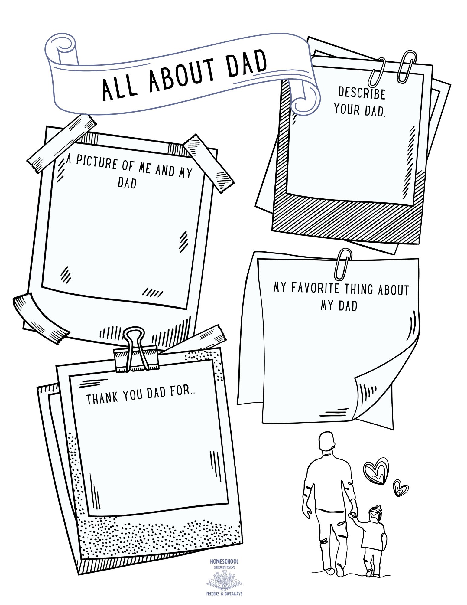 All About Dad - Father’s Day Freebie