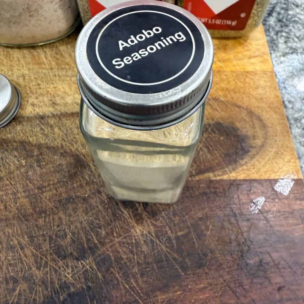 Adding the label for my adobo seasoning