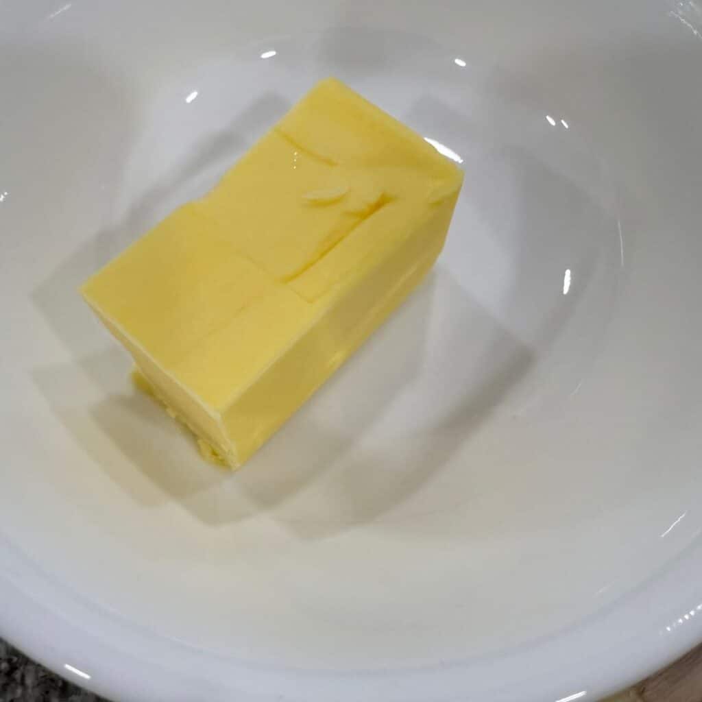 Start with Room Temperature Butter
